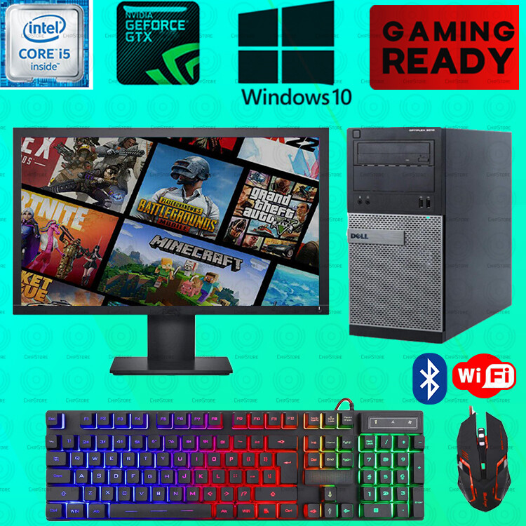 Gaming PC Dell i5 Desktop PC Computer SSD Nvidia GTX 750 Ti Win 10 8GB