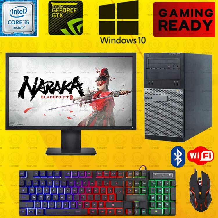 Bladepoint Dell i5 Gaming Desktop PC Computer SSD Nvidia GT1030 Win 10 8GB