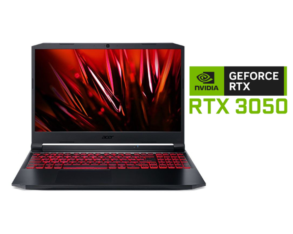 Acer Nitro Laptop 15.6" 16GB 512GB NVIDIA GeForceRTX3050Ti Certified Refurbished